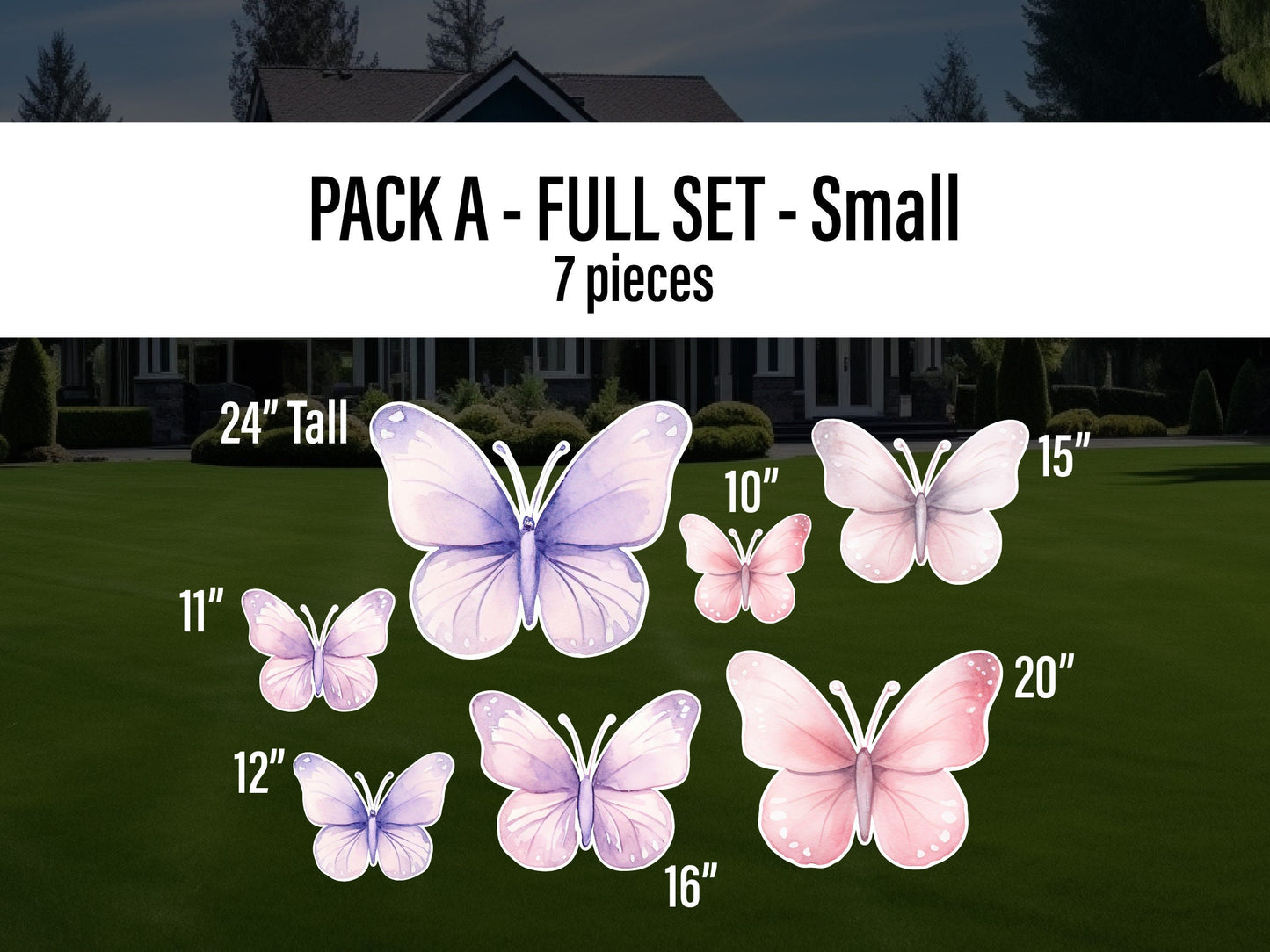 Butterfly Cutouts cute watercolor butterfly Cutouts birthday party centerpieces butterfly themed Party Decor, table toppers baby shower - EzCutoutz