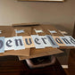 BIG babyland babyshower sign decor cutouts backdrop, Sketch Stand Up Prop standee, lawn signs, yard sign, backdrop, high res - EzCutoutz