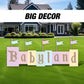 BIG babyland babyshower sign decor cutouts backdrop Sketch Stand Up Prop standee, lawn signs, yard sign, backdrop, high res - EzCutoutz
