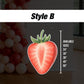 BIG Strawberry cutouts, prop decoration Babyshower berry Sweet One, strawberry themed Birthday Party Decor, first birthday, yard lawn sign - EzCutoutz