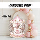 Horse Merry-go-round Carousel Cutout Prop Decorations, Birthday, Babyshower, Event decor, yard sign lawn sign. Birthday Party Prop Standee - EzCutoutz