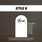 Bride to Be arch backdrop Miss to Mrs Arch Backdrop, Bridal backdrop standee, bridal shower, Rigid board coroplast with stands, NOT fabric. - EzCutoutz