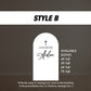 God bless arch backdrop christening baptism Arch Backdrop, with stands - EzCutoutz
