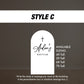 God bless arch backdrop christening baptism Arch Backdrop, with stands - EzCutoutz