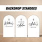God bless arch backdrop christening baptism Arch Backdrop, with stands - EzCutoutz