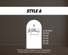 God bless arch backdrop christening baptism Arch Backdrop, with stands - EzCutoutz