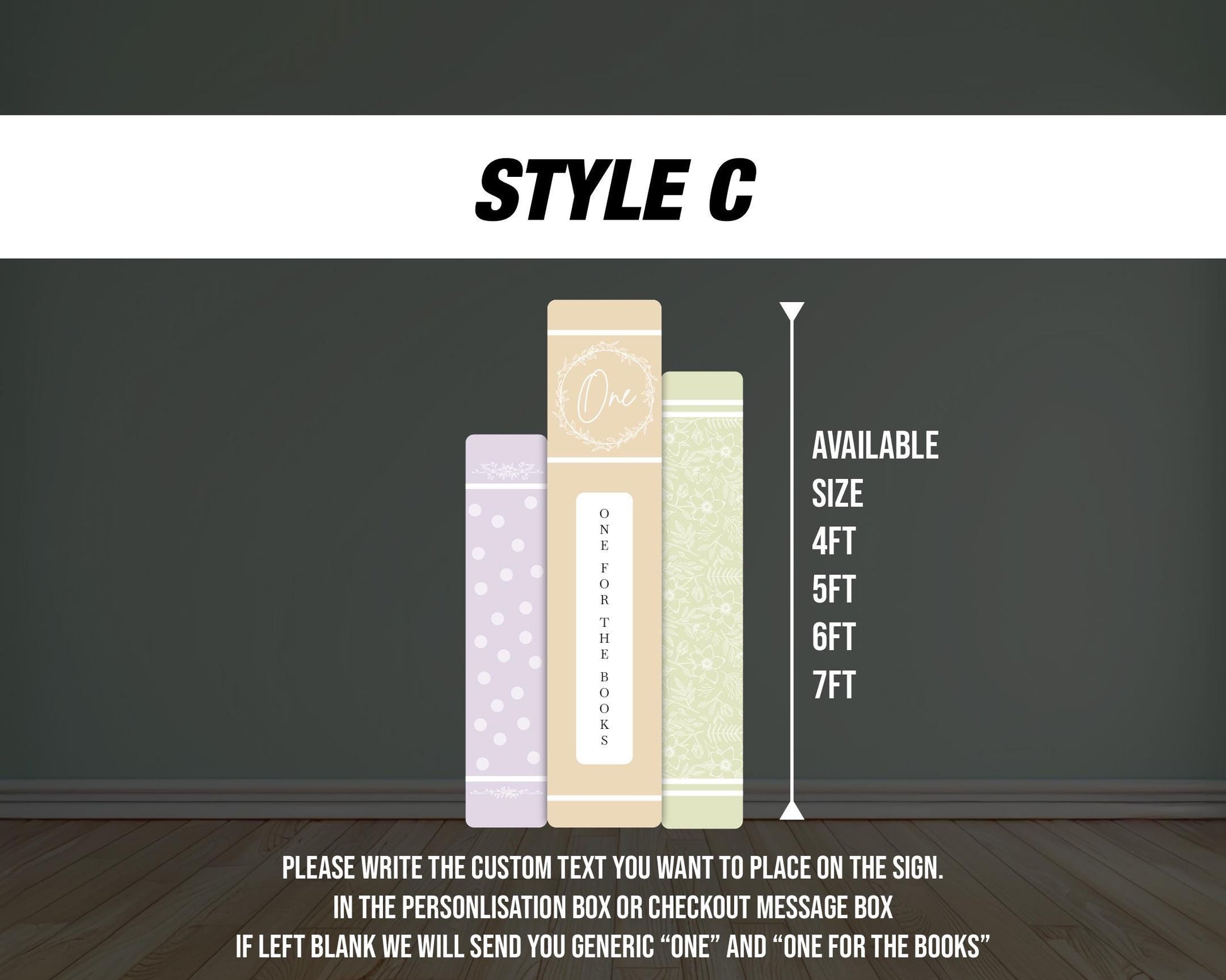 One for the books Backdrop book themed Panel Backdrop with stands, Book party, bookworm babyshower, NOT fabric. 4mm coroplast - EzCutoutz