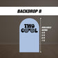 TWO COOL shades backdrop props, one happy dude, one cool dude birthday party, cool themed Cool sunglasses decoration backdrop high res - EzCutoutz