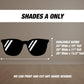 TWO COOL shades backdrop props, one happy dude, one cool dude birthday party, cool themed Cool sunglasses decoration backdrop high res - EzCutoutz
