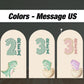 two rex backdrop dinosaur 2nd birthday 3rd birthday three rex arch dino birthday Arch Backdrop Rigid board coroplast with stands NOT fabric - EzCutoutz