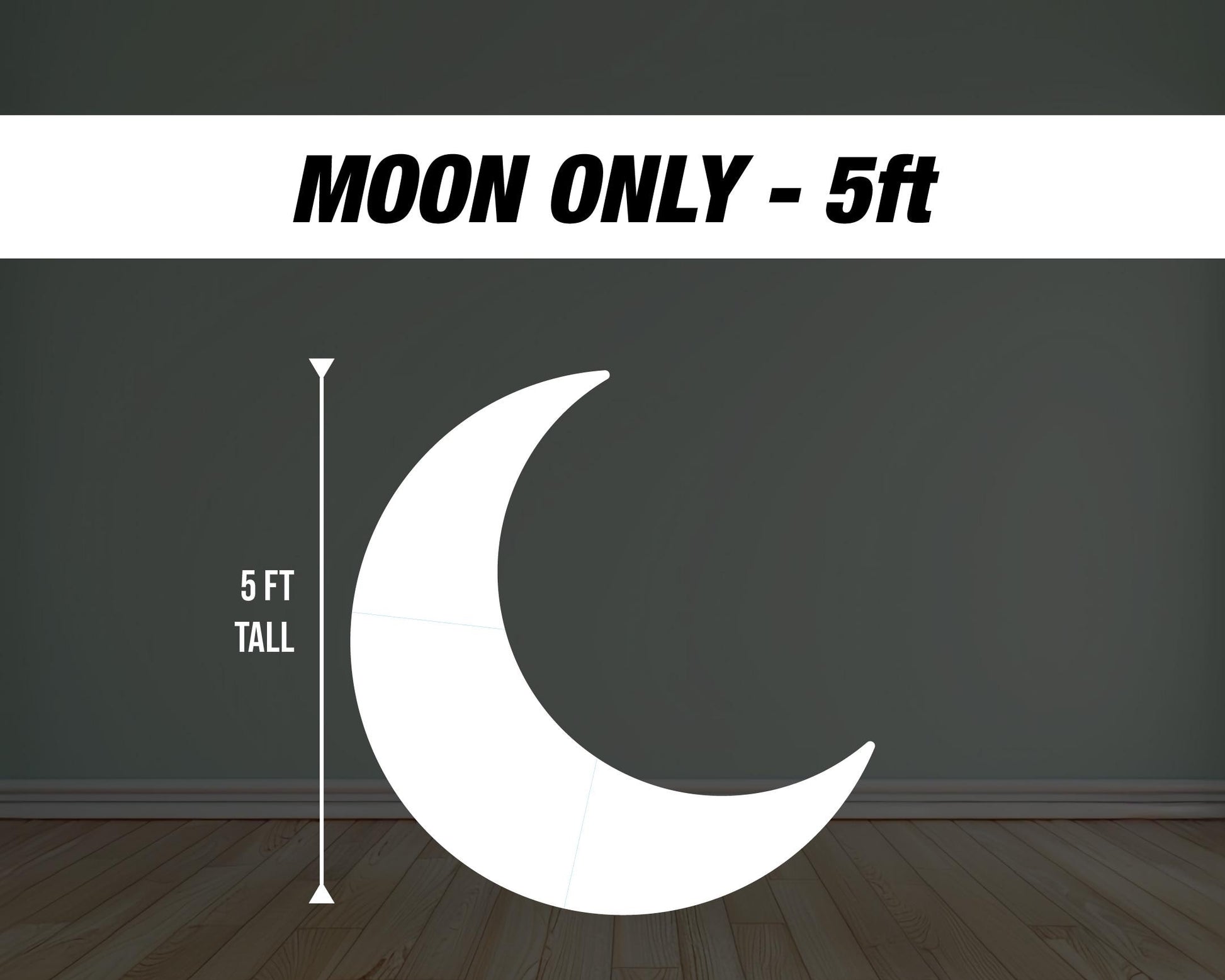 Moon backdrop Moon cutout decorations, outerspace themed birthday moon coroplast cutout party props decorations backdrop cutouts signs - EzCutoutz
