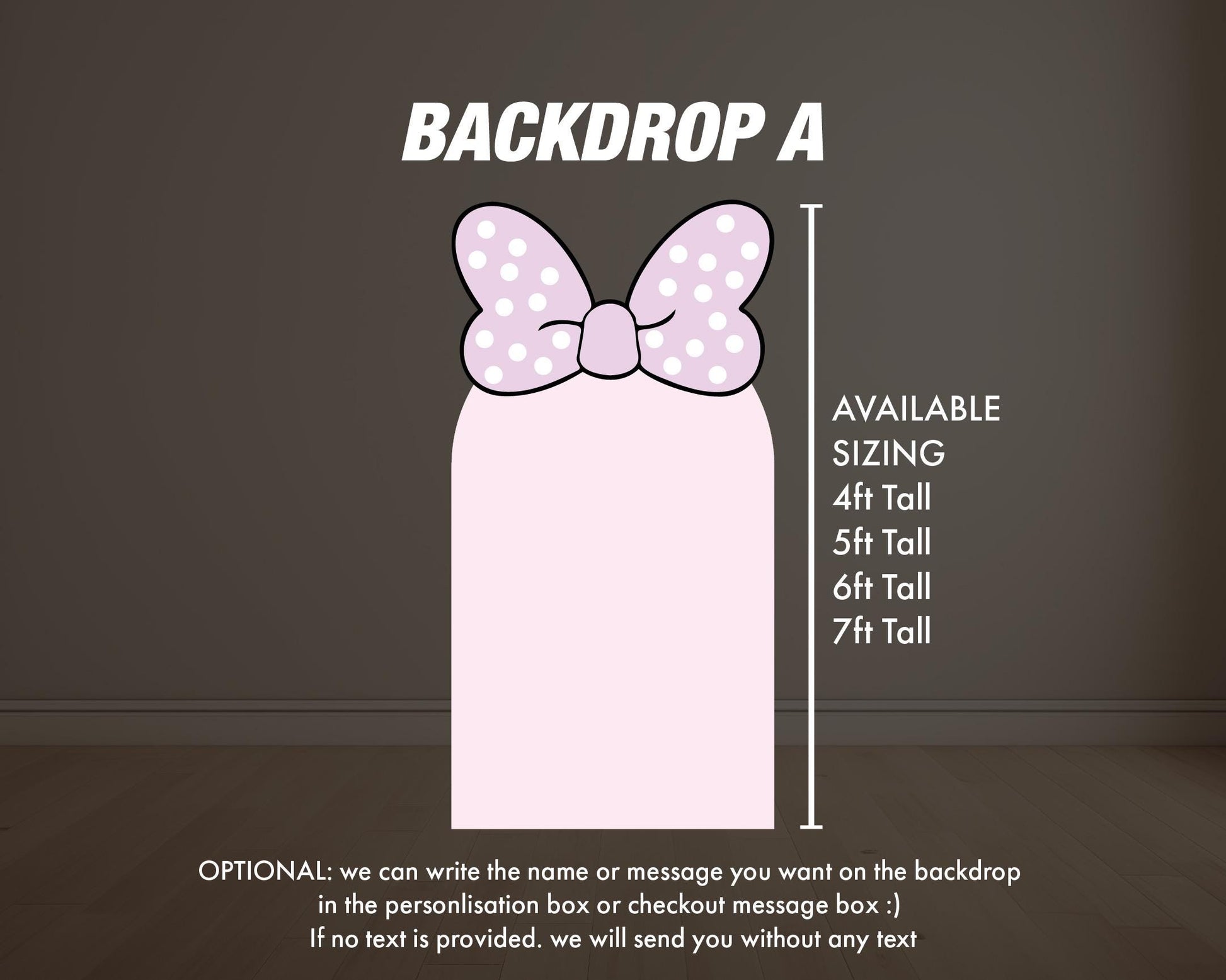 Mouse Bow Cutout babyshower Bow Stand Up Prop standee, lawn signs, yard sign, backdrop centerpieces, high res - EzCutoutz