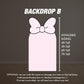 Mouse Bow Cutout babyshower Bow Stand Up Prop standee, lawn signs, yard sign, backdrop centerpieces, high res - EzCutoutz