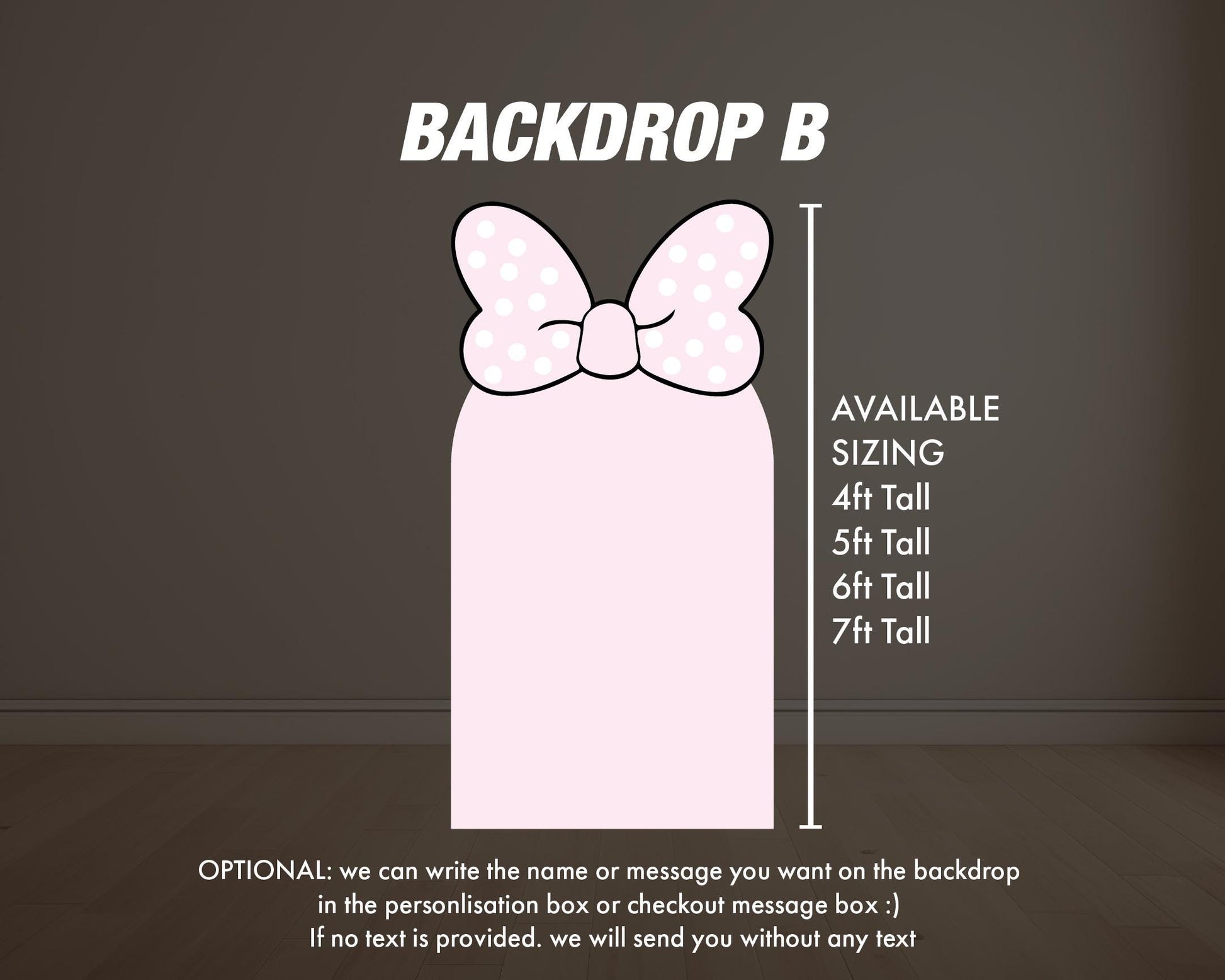 Mouse Bow Cutout babyshower Bow Stand Up Prop standee, lawn signs, yard sign, backdrop centerpieces, high res - EzCutoutz