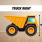 Big Truck Cutout Decor, construction themed Photo Prop, Birthday party decor, cutouts, lawn signs, yard sign, backdrop centerpieces - EzCutoutz