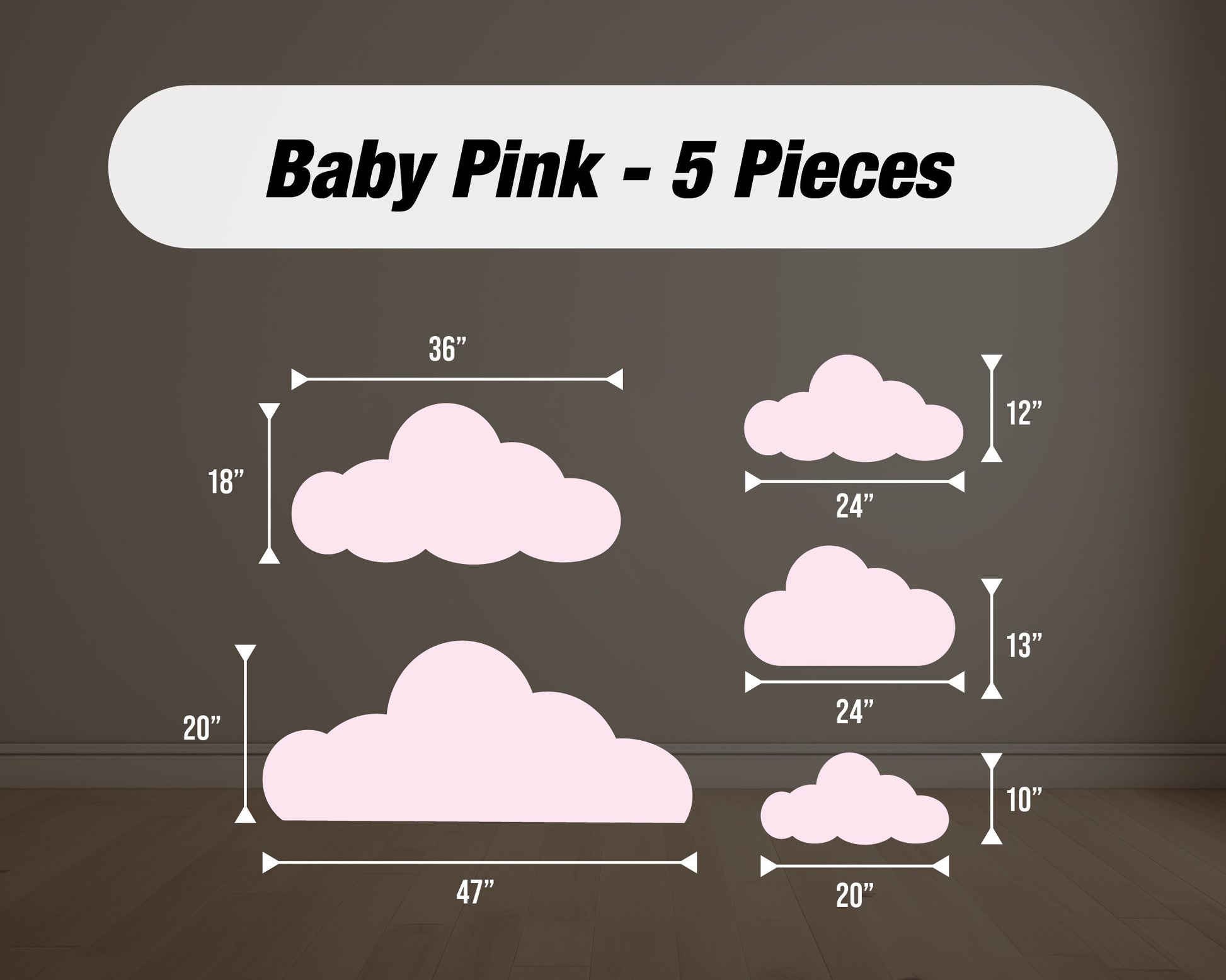 Cloud cutouts decorations, birthday airplane hot air balloon coroplast cutout party props decorations backdrop cutouts signs - EzCutoutz