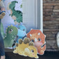 Iggy Dinosaur Baby Dino Cutout, Baby dinosaur party decoration, cutouts, lawn signs, yard signs, backdrop centerpieces, party props - EzCutoutz